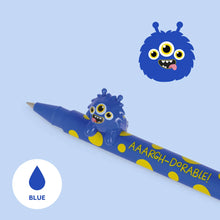 Lade das Bild in den Galerie-Viewer, Legami Gelstift &quot;Monster&quot;, blau
