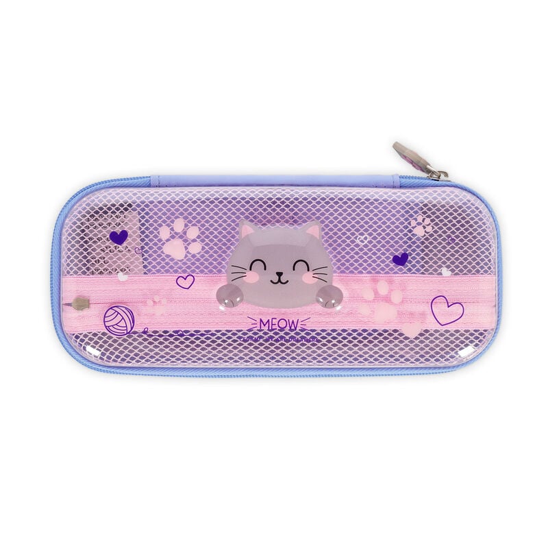 Legami Wonderwow-Federmäppchen mit Katzen-Motiv.