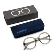 Lade das Bild in den Galerie-Viewer, Looplabb Lesebrille &quot;Jane&quot;, Crystal Black
