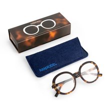 Lade das Bild in den Galerie-Viewer, Looplabb Lesebrille &quot;Jane&quot;, Turtle
