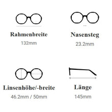 Lade das Bild in den Galerie-Viewer, Looplabb Lesebrille &quot;Lolita&quot;, Turtle
