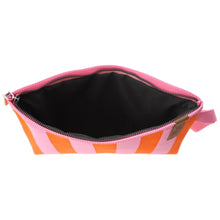 Lade das Bild in den Galerie-Viewer, Tasche &quot;Billie&quot;, rosa-orange gestreift
