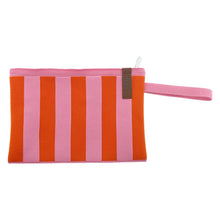 Lade das Bild in den Galerie-Viewer, Tasche &quot;Billie&quot;, rosa-orange gestreift
