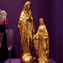 Lade das Bild in den Galerie-Viewer, Deko-Figur &quot;Madonna&quot; gold, 33 cm

