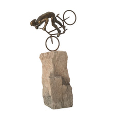 Lade das Bild in den Galerie-Viewer, Deko-Figur &quot;Mountainbiker&quot;, 46 cm
