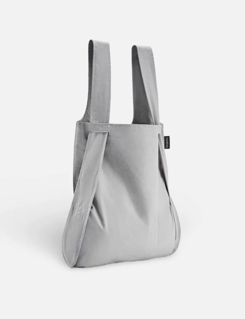Notabag 2-in-1 Tasche/Rucksack, grau