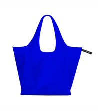 Lade das Bild in den Galerie-Viewer, Notabag faltbare Tasche, rot/lila gestreift
