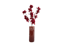 Lade das Bild in den Galerie-Viewer, Vase &quot;Bird on Branch&quot; rotbraun, 27 cm
