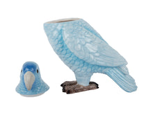 Lade das Bild in den Galerie-Viewer, Aufbewahrungsdose &quot;Papagei&quot;, blau
