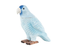 Lade das Bild in den Galerie-Viewer, Aufbewahrungsdose &quot;Papagei&quot;, blau
