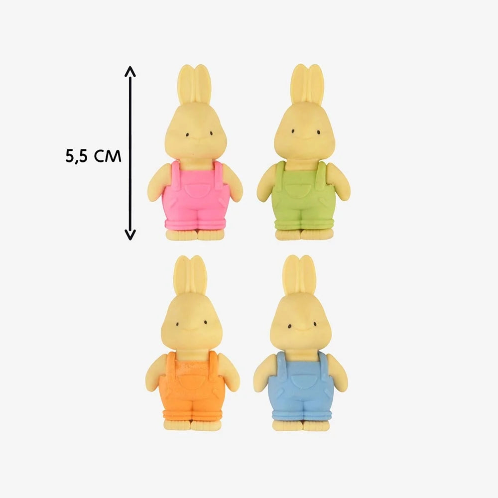 4er-Set Radiergummis 
