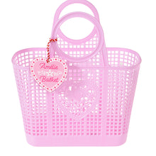 Lade das Bild in den Galerie-Viewer, Korbtasche &quot;Amélie&quot;, rosa
