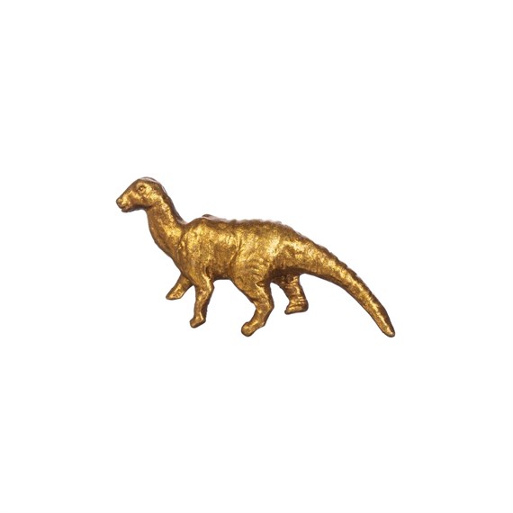 Möbelknopf Dinosaurier, gold