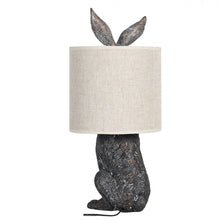 Lade das Bild in den Galerie-Viewer, Lampe &quot;Shy Bunny&quot;, graubraun/beige
