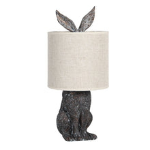 Lade das Bild in den Galerie-Viewer, Lampe &quot;Shy Bunny&quot;, graubraun/beige
