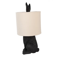 Lade das Bild in den Galerie-Viewer, Lampe &quot;Shy Bunny&quot;, schwarz/beige
