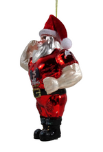 Lade das Bild in den Galerie-Viewer, Weihnachtsanhänger &quot;Santa Bodybuilder&quot;
