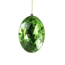 Lade das Bild in den Galerie-Viewer, XL-Anhänger &quot;Diamant&quot; oval grün, 9x13 cm
