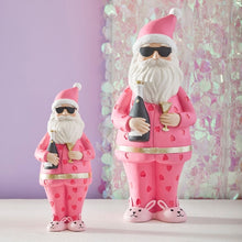 Lade das Bild in den Galerie-Viewer, Deko-Figur &quot;Santa mit Flasche und Sonnenbrille&quot;, 36 cm
