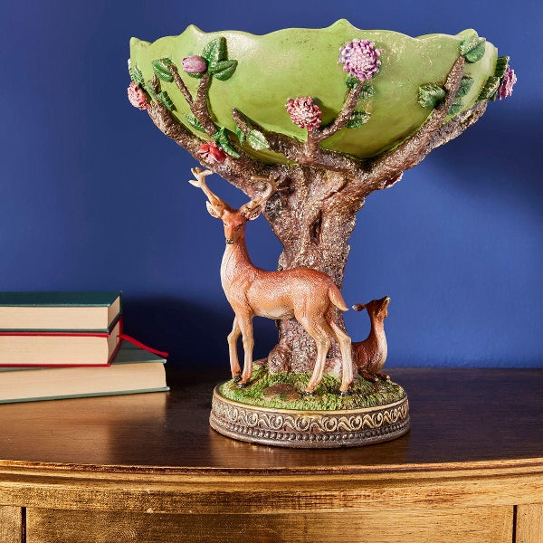 Deko-Schale mit Hirschen