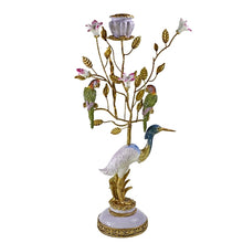Lade das Bild in den Galerie-Viewer, Kerzenhalter &quot;Fischreiher&quot;, 44 cm
