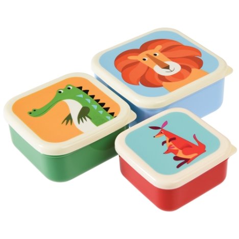 3er-Set Brotdosen von Rex London 