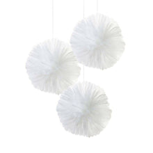 Lade das Bild in den Galerie-Viewer, 3er-Set Tüll-Pompoms von Talking Tables. Ideal als Deko für Hochzeit, Taufe, Geburt, Geburtstag, Kinderzimmer etc.
