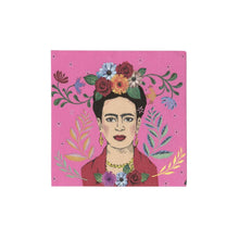 Lade das Bild in den Galerie-Viewer, Talking Tables Servietten &quot;Frida Kahlo&quot;, pink
